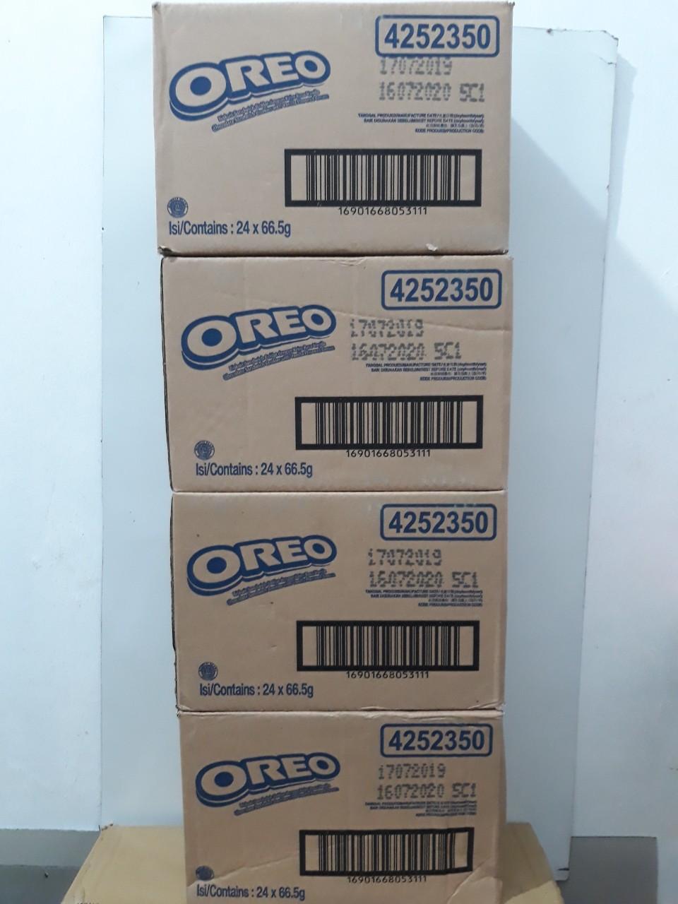 Bánh Quy Oreo Kem Vani Thỏi 66.5g