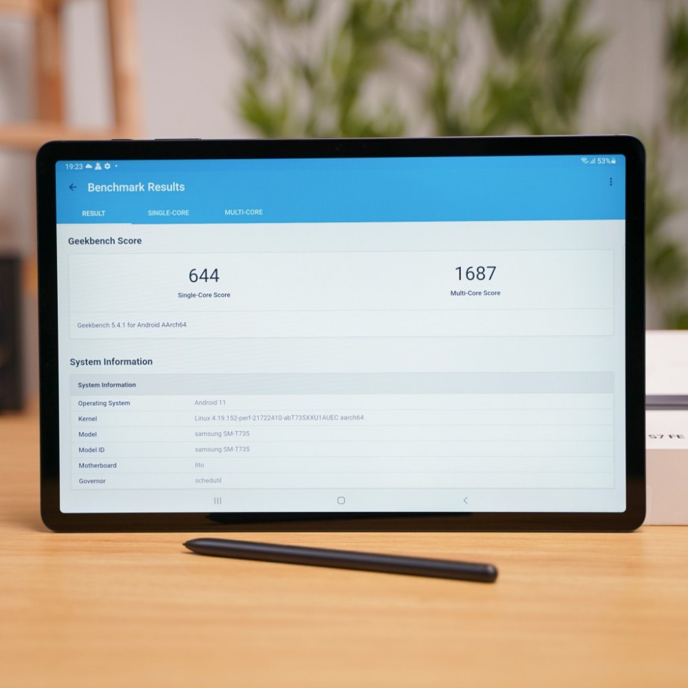 Máy tính bảng Samsung Galaxy Tab S7 FE