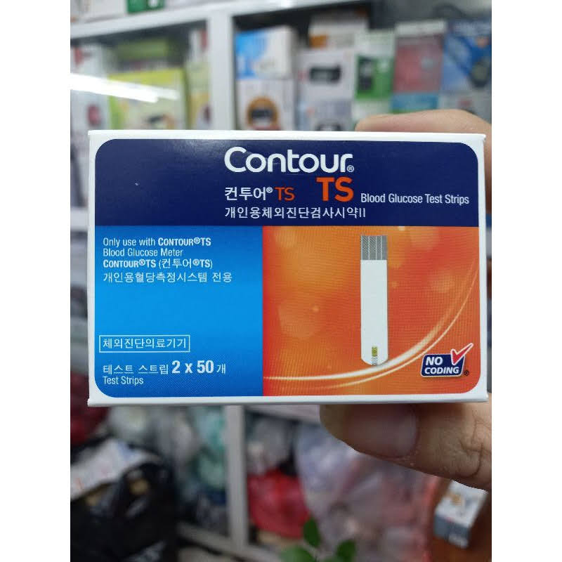 50Que Thử Đường Huyết Contour TS