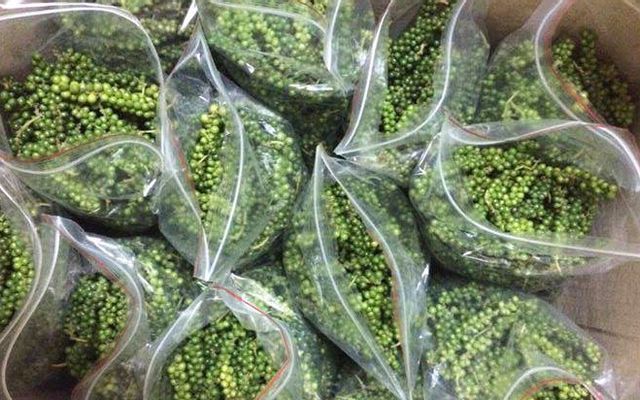 TIÊU XANH NGÂM GIẤM HỦ 500GR
