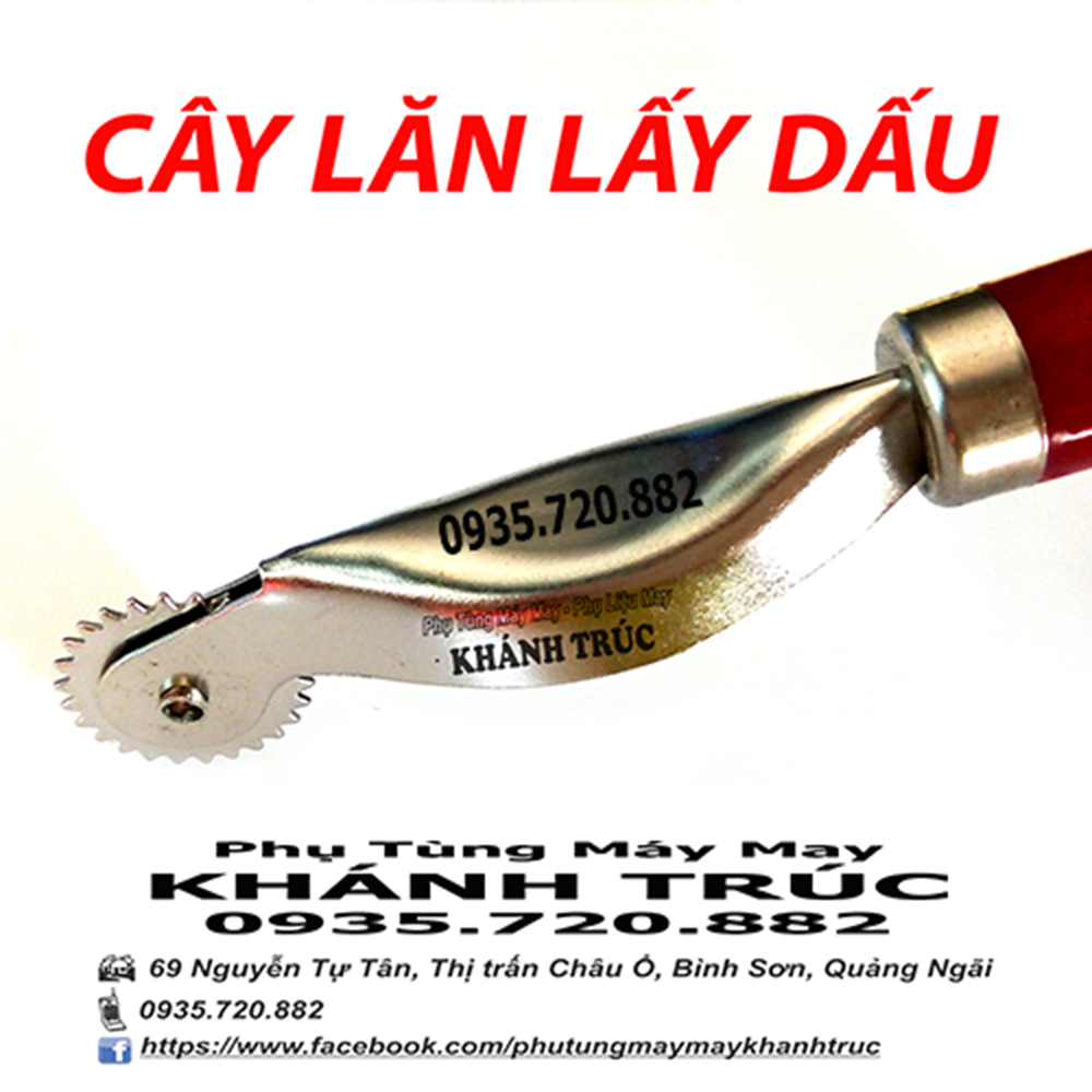 Cây lăn dấu máy may công nghiệp