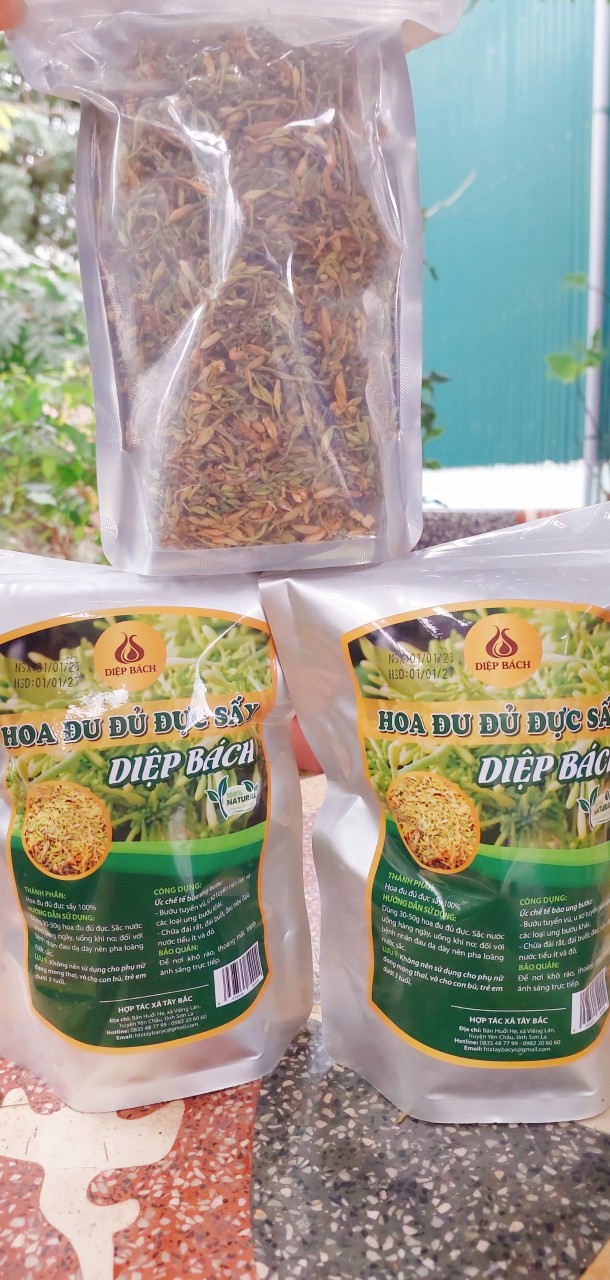 Hoa đu đủ đực sấy (1 túi = 250g)