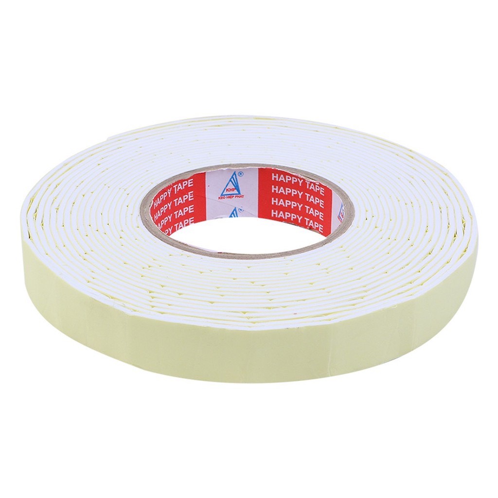 BĂNG KEO 2 MẶT XỐP 2F5 6M