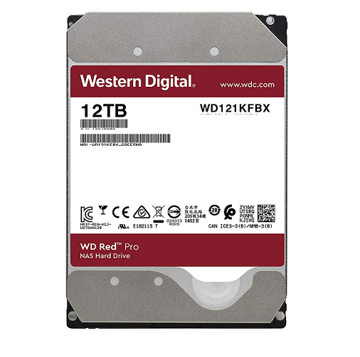 Ổ cứng hdd wd red pro 6tb / 8tb / 10tb / 12tb 3.5 inch sata iii - chính hãng wd - bảo hành 3 năm