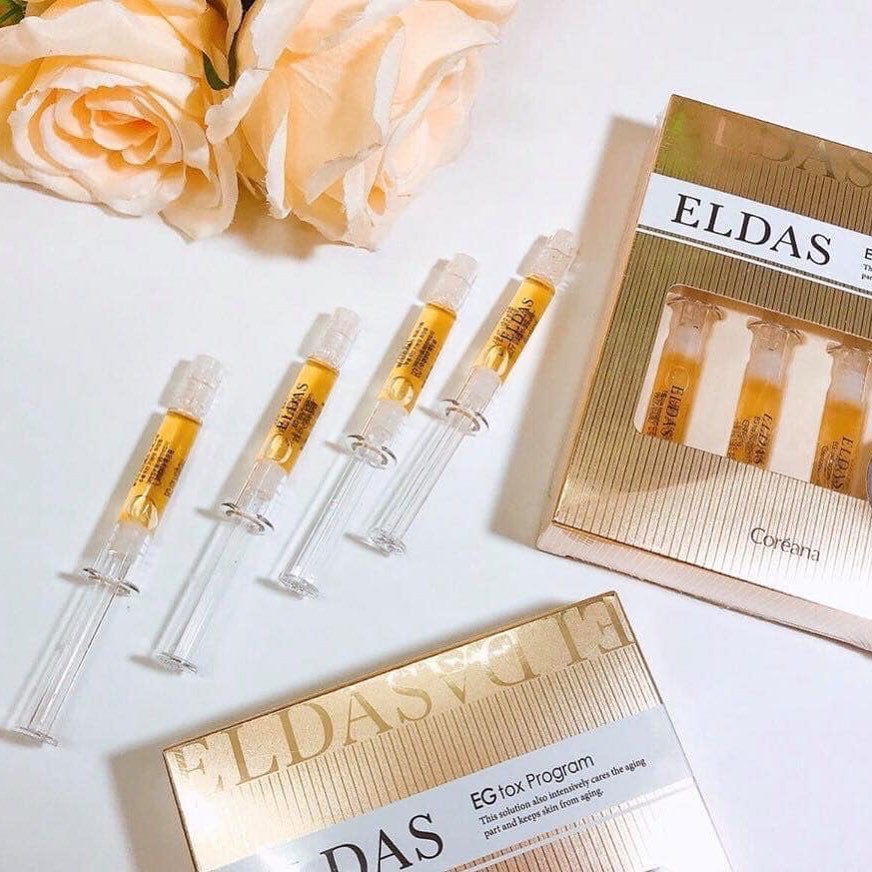 Serum tế bào gốc tái tạo da Eldas Eg Tox Program Coreana 2ml/ống