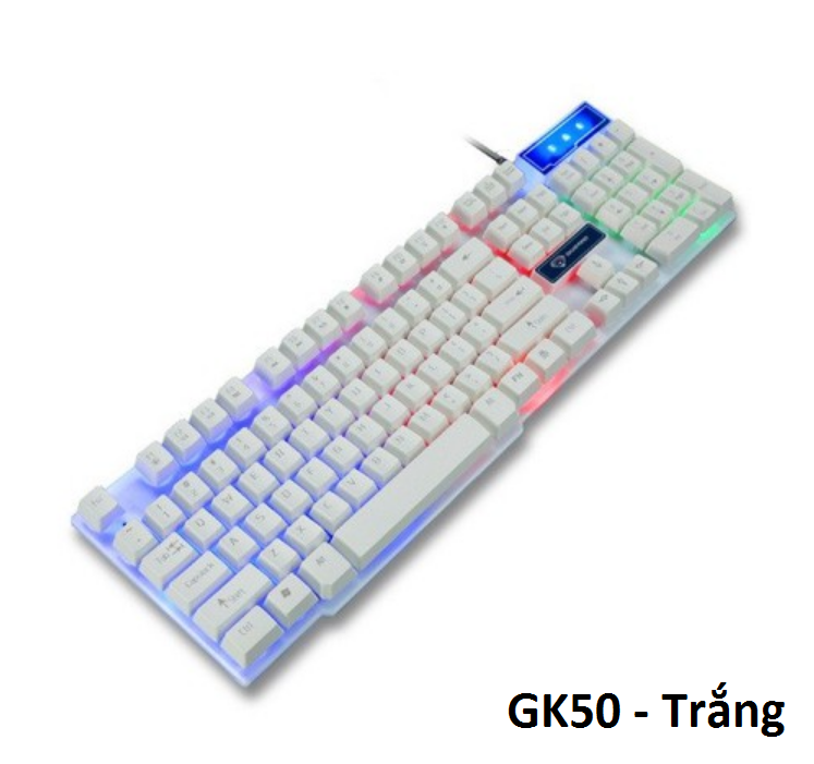 Bàn phím game thủ giả cơ Divipard GK-50 Led 7 màu