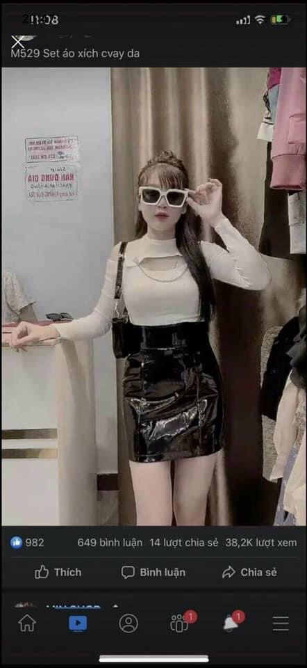 Áo trễ vai khoét ngực hot