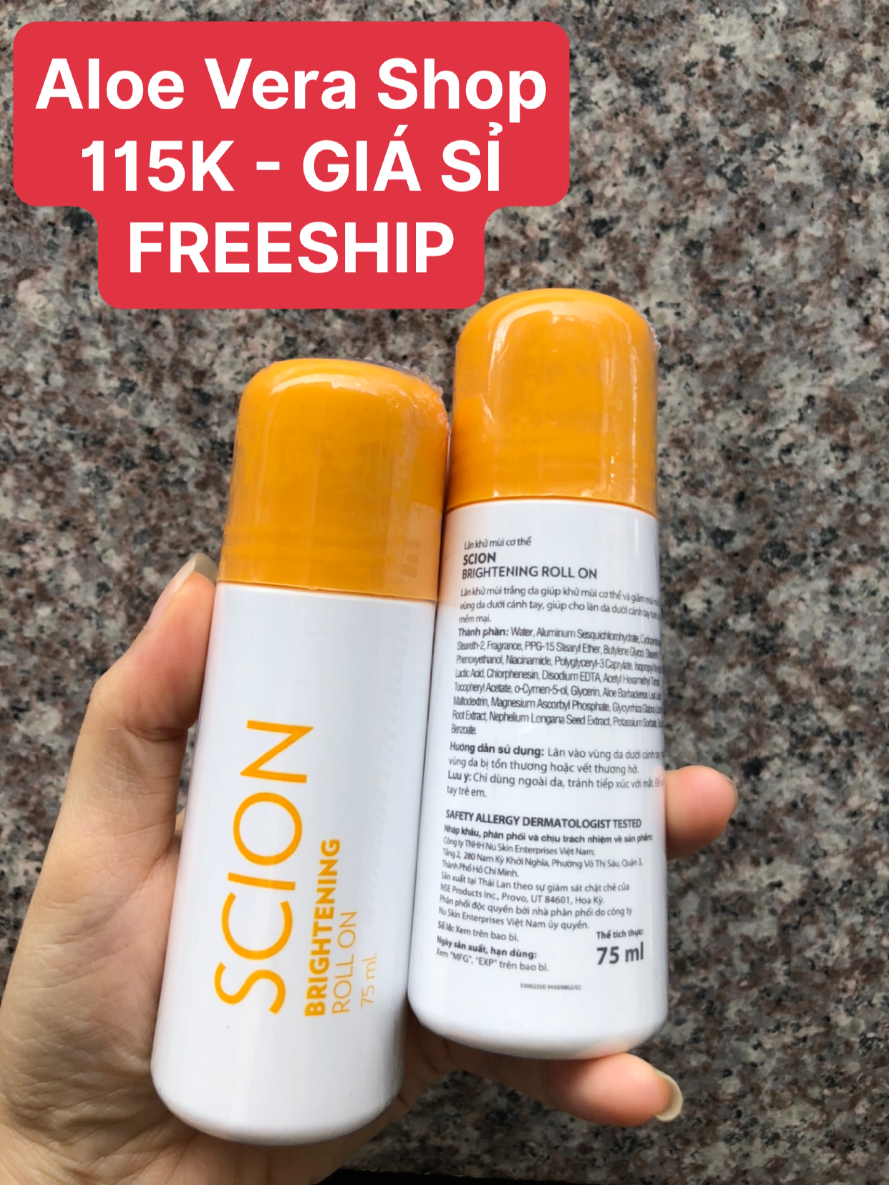 [CHAPTER CHEAP] Scion Nuskin Deodorant Roller 75ml