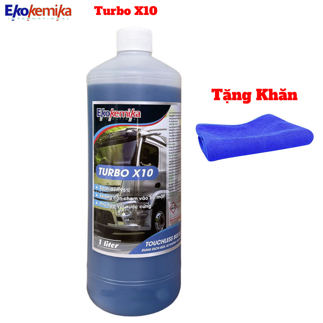 Dung dịch rửa xe không chạm siêu sạch ekokemika bio 20,bio 25,bio 30,bio 35,bio 45 turbo x10 từ ý 1l