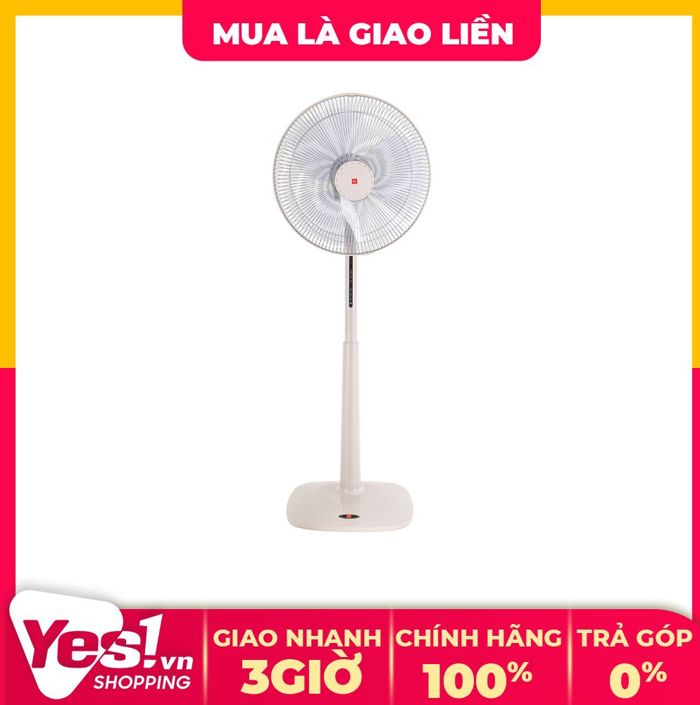 Quạt đứng kdk có điều khiển m40k vàng - bảo hành chính hãng - voucher 10% tối đa 400k