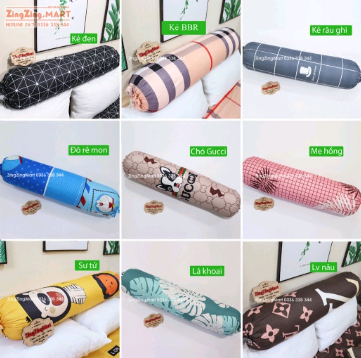 [Rẻ vô địch] RUỘT GỐI ÔM BÔNG HẠT CAO CẤP (Có bán kèm Vỏ gối ôm)