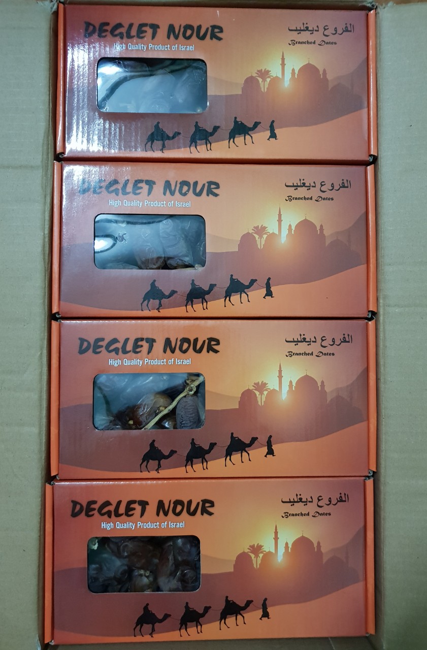 Chà Là Sấy Khô Nguyên Cành Deglet Nour Nhập Khẩu 500g
