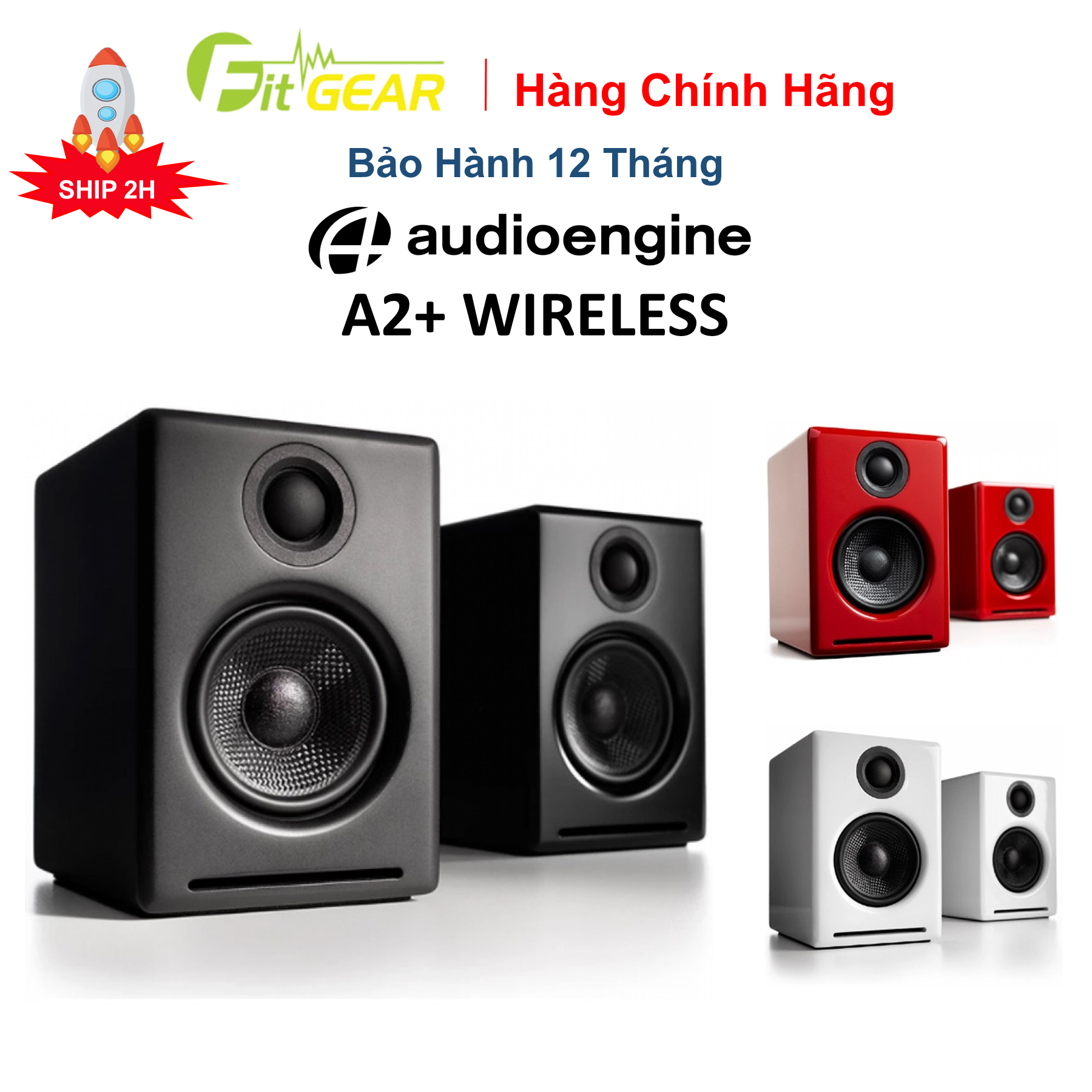 [HCM] Loa Audioengine A2+ Wireless Chính Hãng-Bảo Hành 12 Tháng