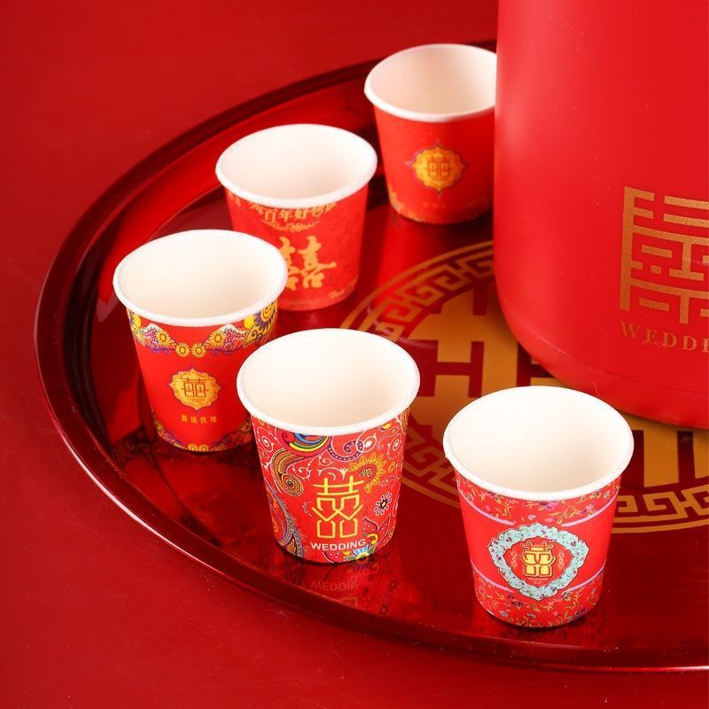 Ly Giấy Không nắp Dùng Một Lần