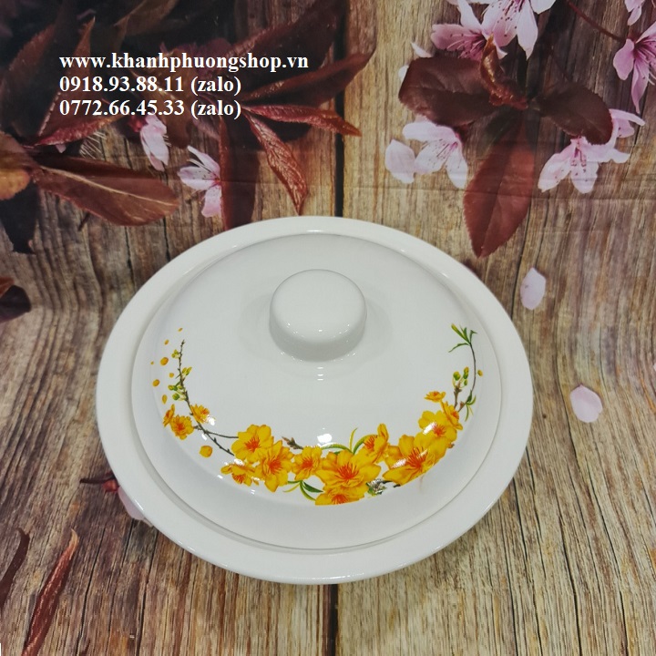 [HCM]thố sứ trắng đựng cơm - thố sứ trắng