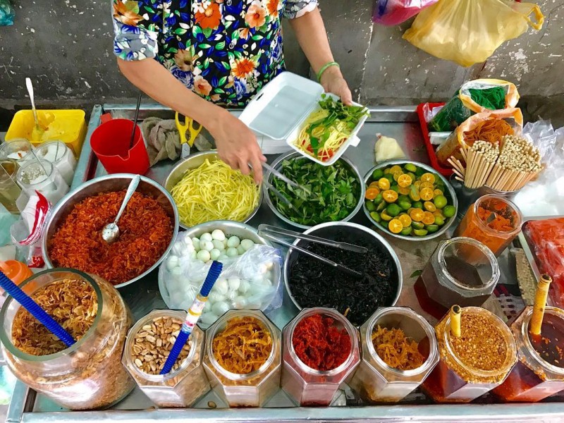 Muối trộn bánh tráng pha sẵn - 500g.