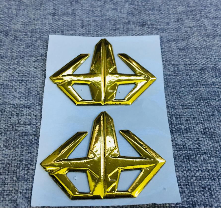 [HÃY DỪNG LẠI] TEM DÁN XE MÁY LOGO AIRBLADE MÀU ĐỎ TRANG TRÍ XE
