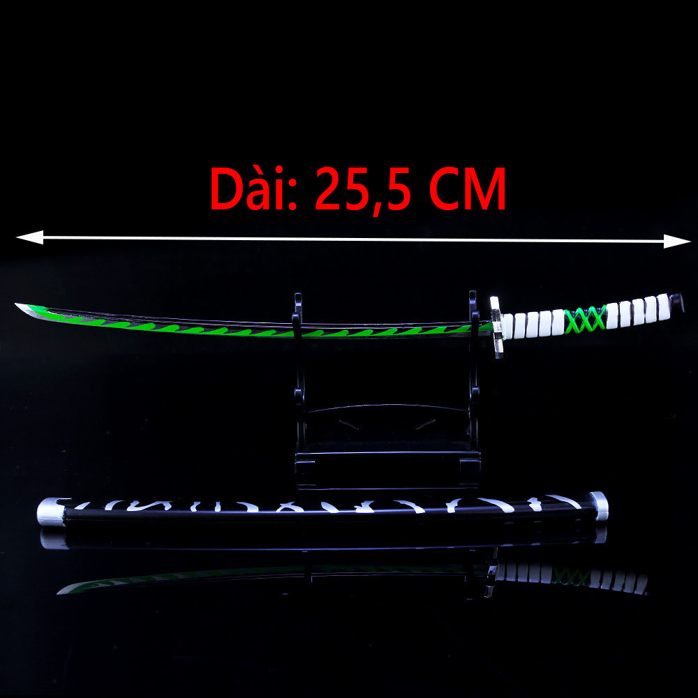 Mô Hình Kiếm Samurai Zoro Green