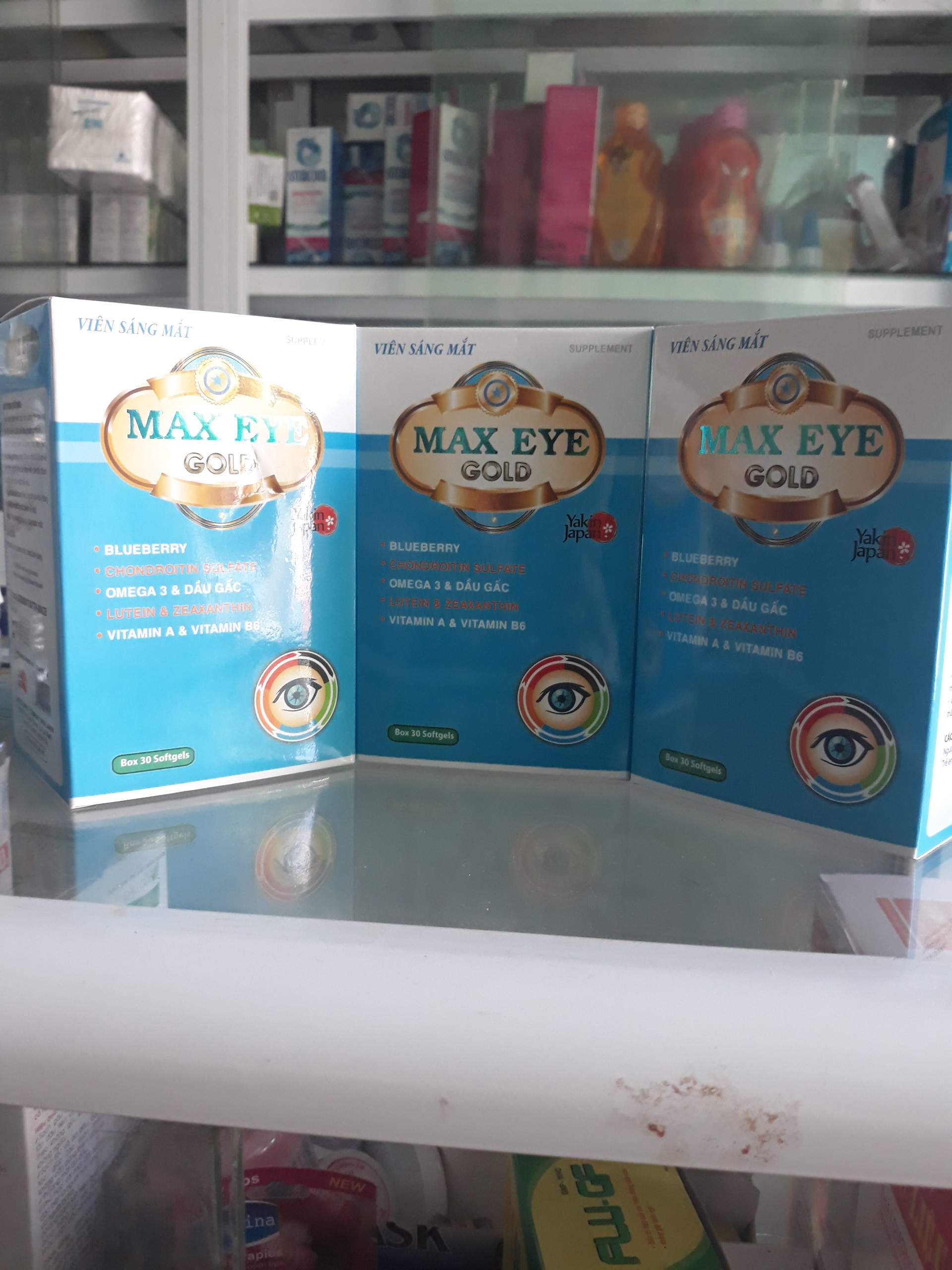 Viên uống bổ mắt, sáng mắt Max eye gold