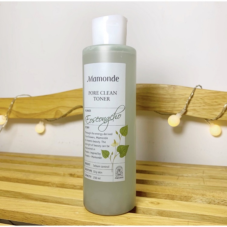 Nước hoa hồng Mamonde Toner 250ml