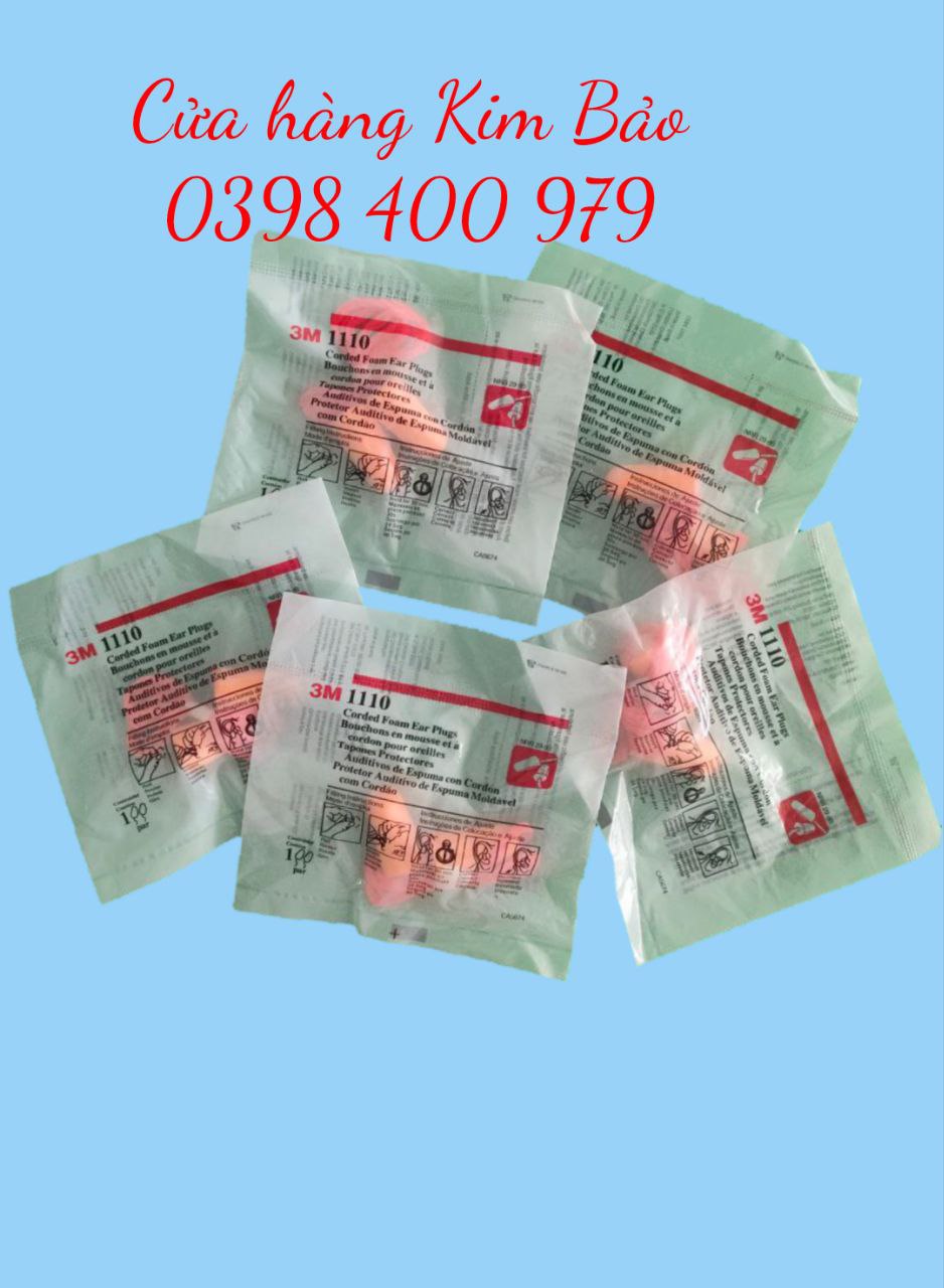 Combo 10 nút bịt tai chống ồn 3M 1110