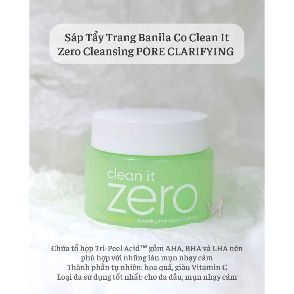 SÁP TẨY TRANG BANILA CO CLEAN IT ZERO 5 PHIÊN BẢN