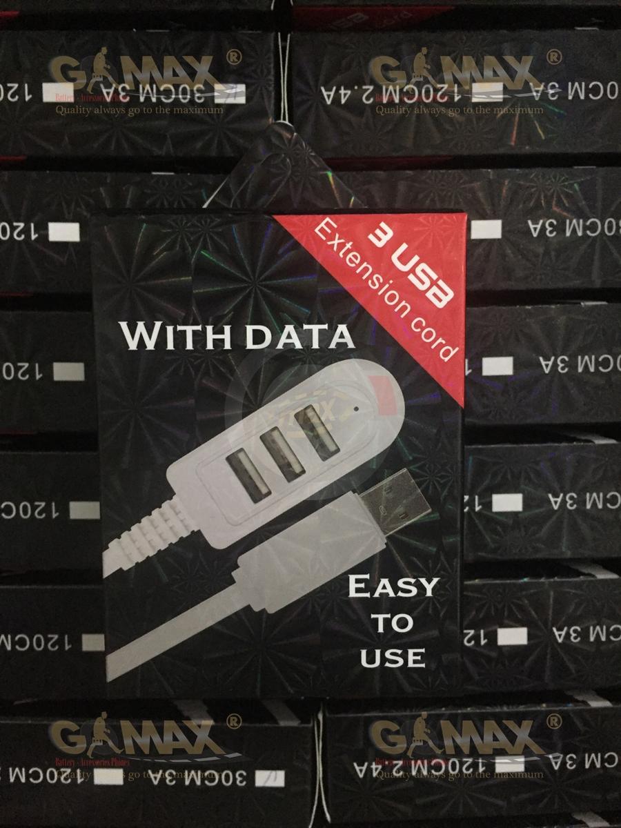 [HCM]CÁP CHIA 3 CỔNG SẠC USB