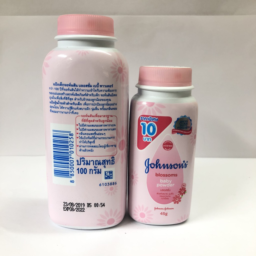 Phấn rôm thơm Johnson Blossom 100g 45g22