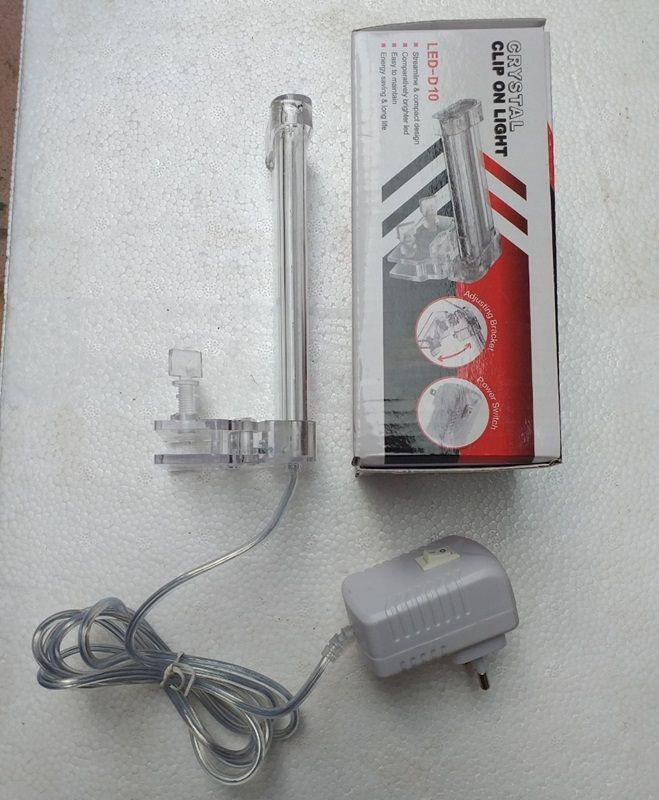 Đèn led thủy sinh 4W D10 cho bể cá mini