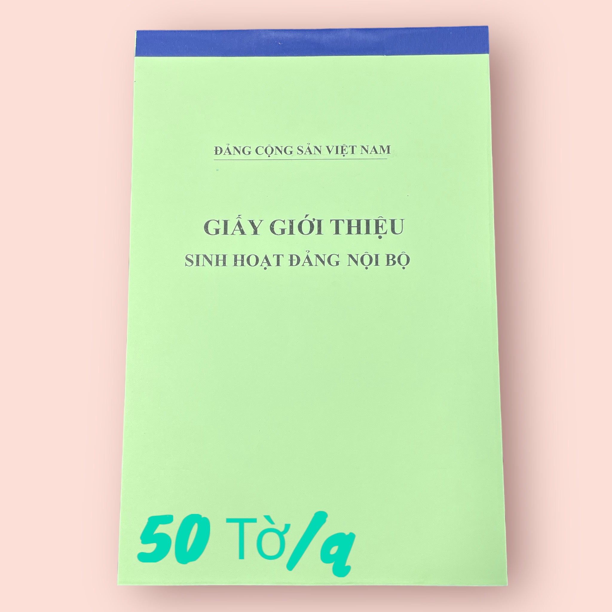 Giấy giới thiệu sinh hoạt Đảng nội bộ