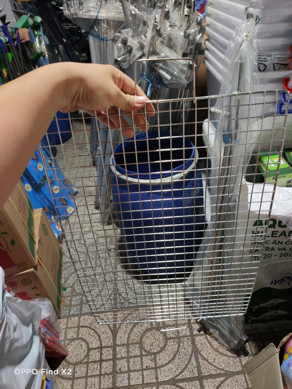 Vĩ Nướng Inox,Đan Ca Rô, Siêu Dày