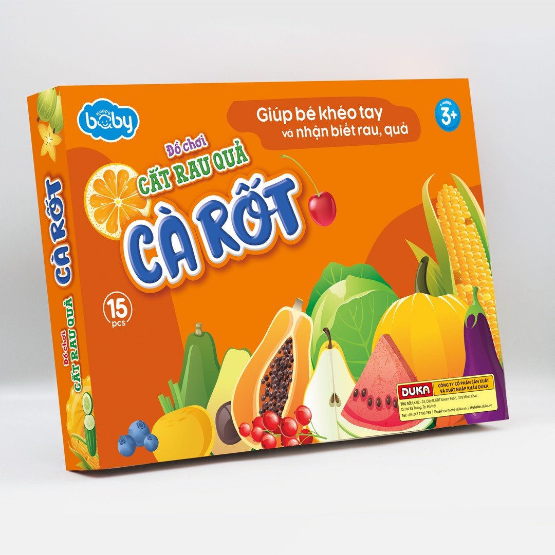 CÀ RỐT - ĐỒ CHƠI CẮT RAU QUẢ, DK 81053