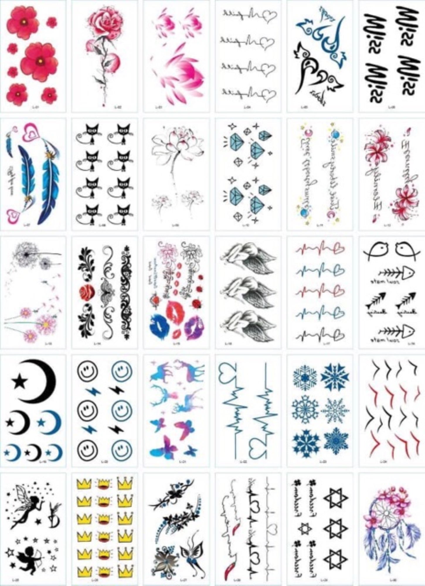 [Mã 1010FASHIONSALE2315 giảm 10K đơn 50K] [RẺ VÔ ĐỊCH] Tấm Dán Xăm Tatoo Độc Đáo