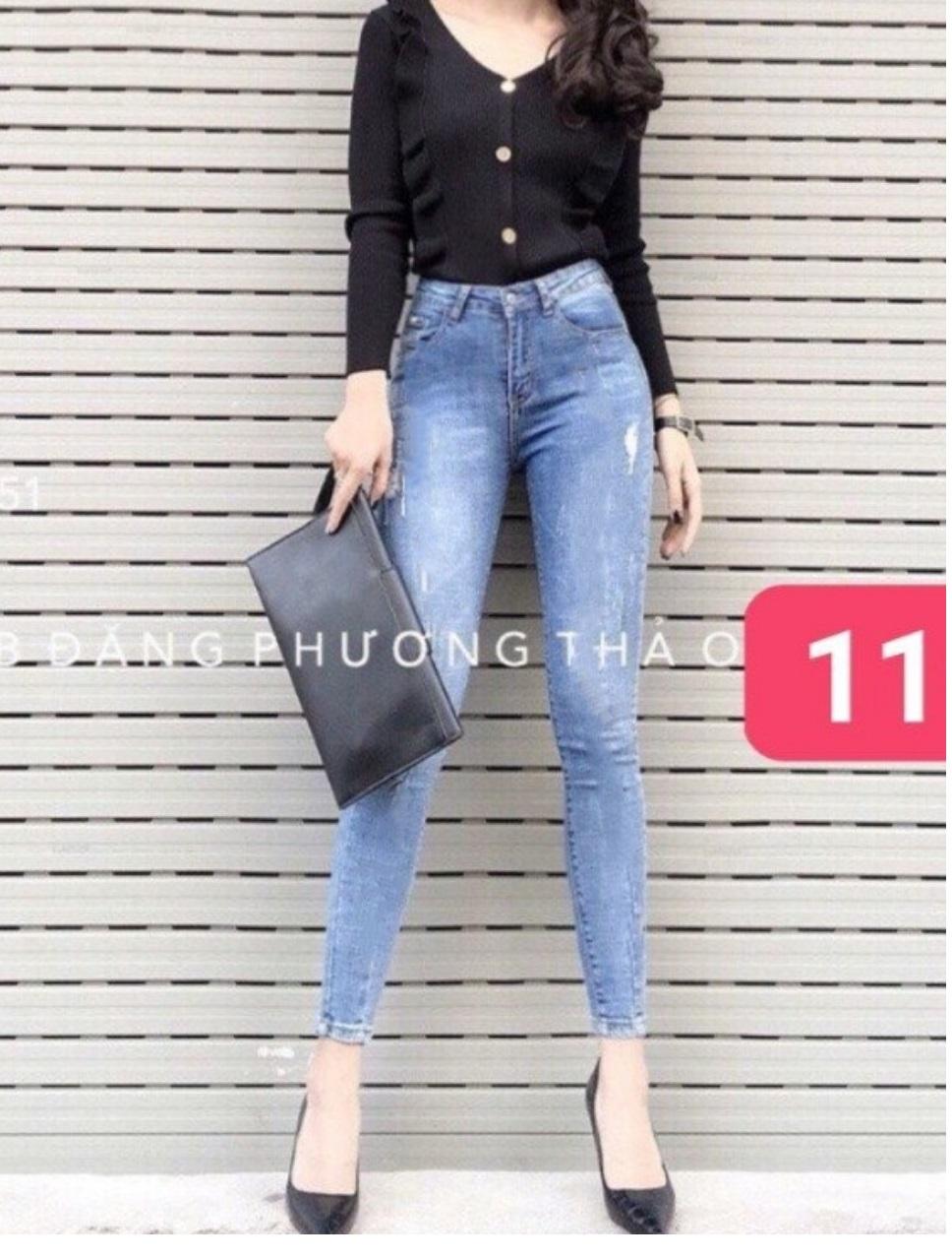 QUẦN JEAN NỮ LƯNG CAO 1183 12
