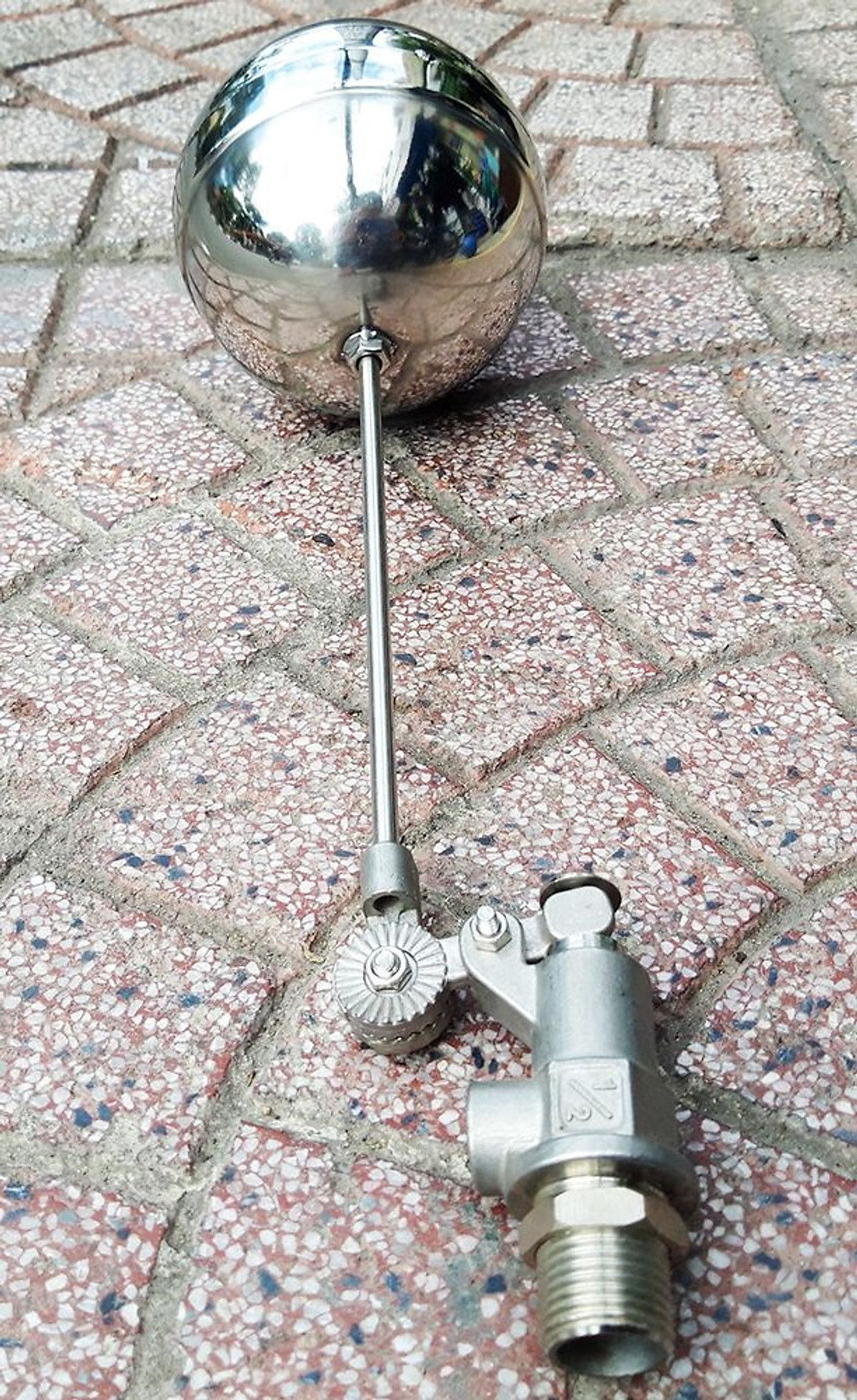 Phao cơ Inox 304 ( chống rỉ , chống tràn ) phi 21mm cao cấp