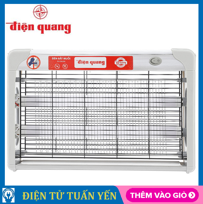 Đèn bắt muỗi điện quang đq eml06l - hàng chính hãng
