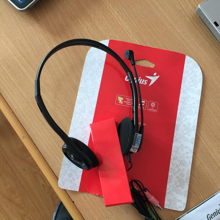 Tai nghe Genius HS-200C chụp tai (Có Mic)