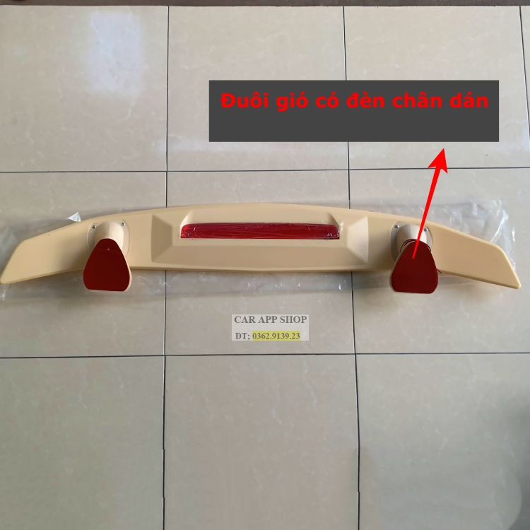 Đuôi Gió Thể Thao Hyundai Accent Lắp Cho Các Đời 2012_2017, 2018_2020. 2021