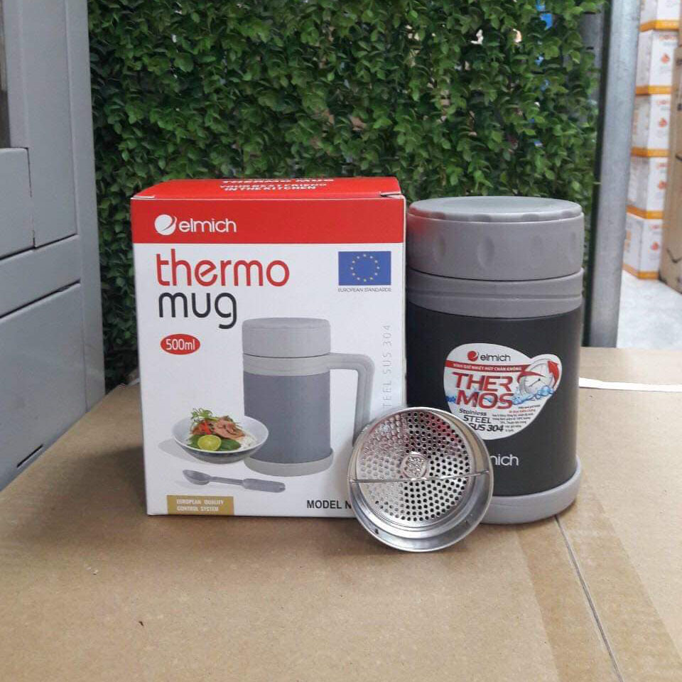 Bình đựng thức ăn giữ nhiệt elmich 500ml el-7228