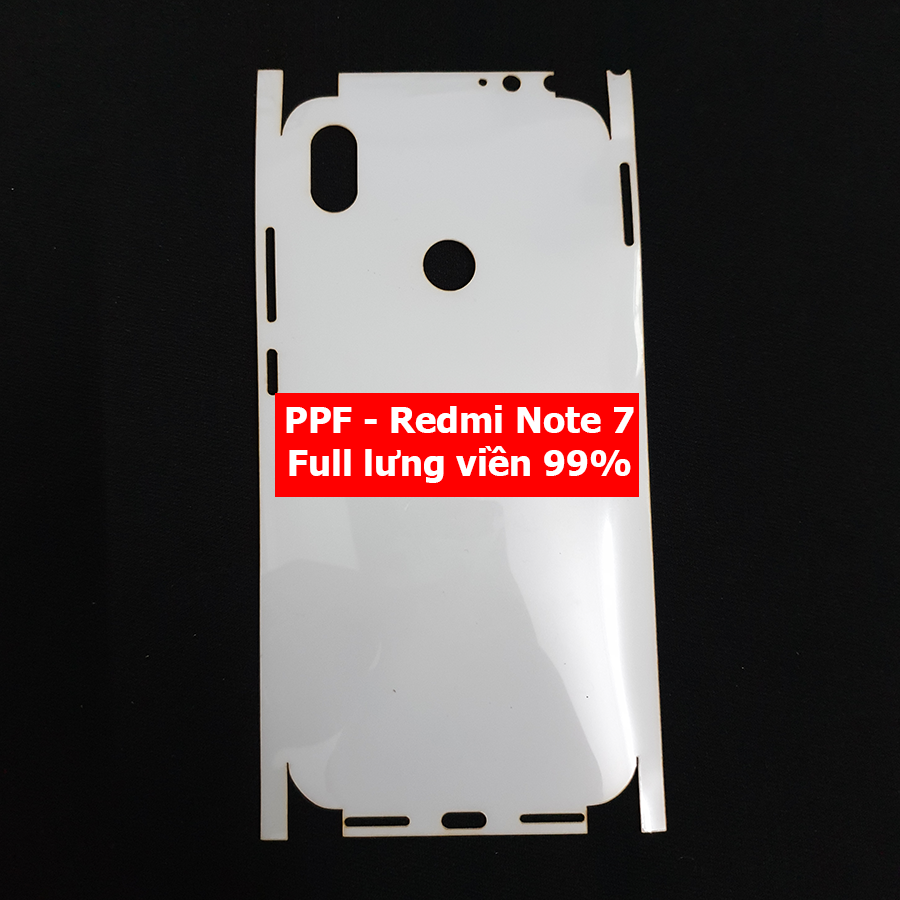 Miếng dán PPF full viền Xiaomi Redmi Note 7 Note 8 Note 8 Pro