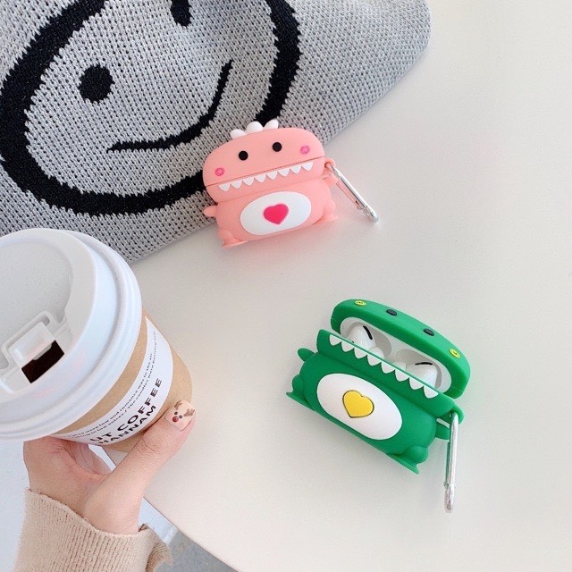 Case airpods khủng long xanh 1029CAKLX