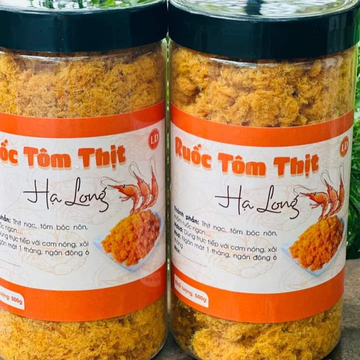 Ruốc Tôm Thịt Hạ Long Siêu Ngon hộp 500gr