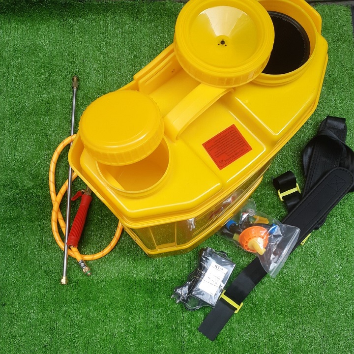 Bình xịt điện 2 bơm kubota 20 lít accu lớn