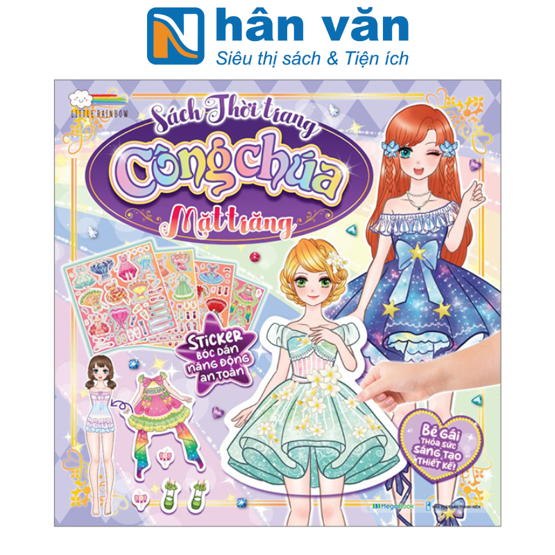Sách - thời trang - công chúa mặt trăng