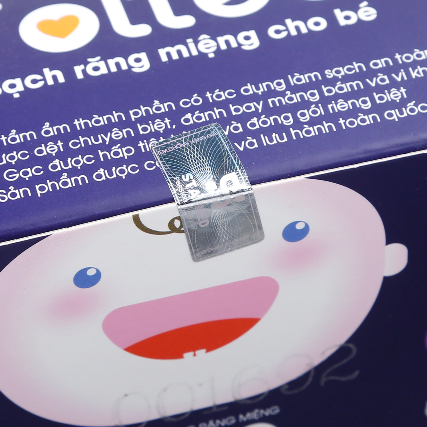 Gạc rơ lưỡi Tottee 30pcs