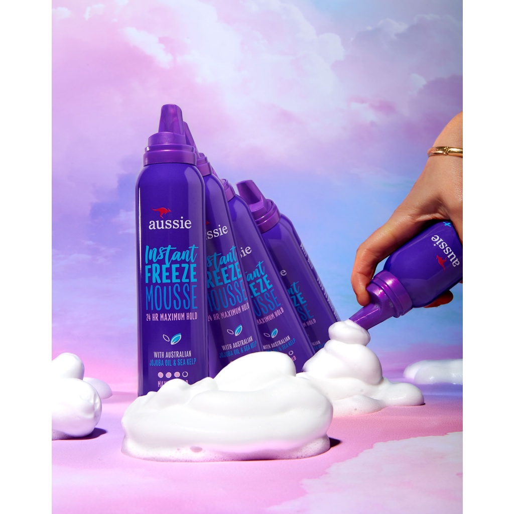 [Bill US] Xịt giữ nếp tóc Aussie Instant Freeze Hair Spray