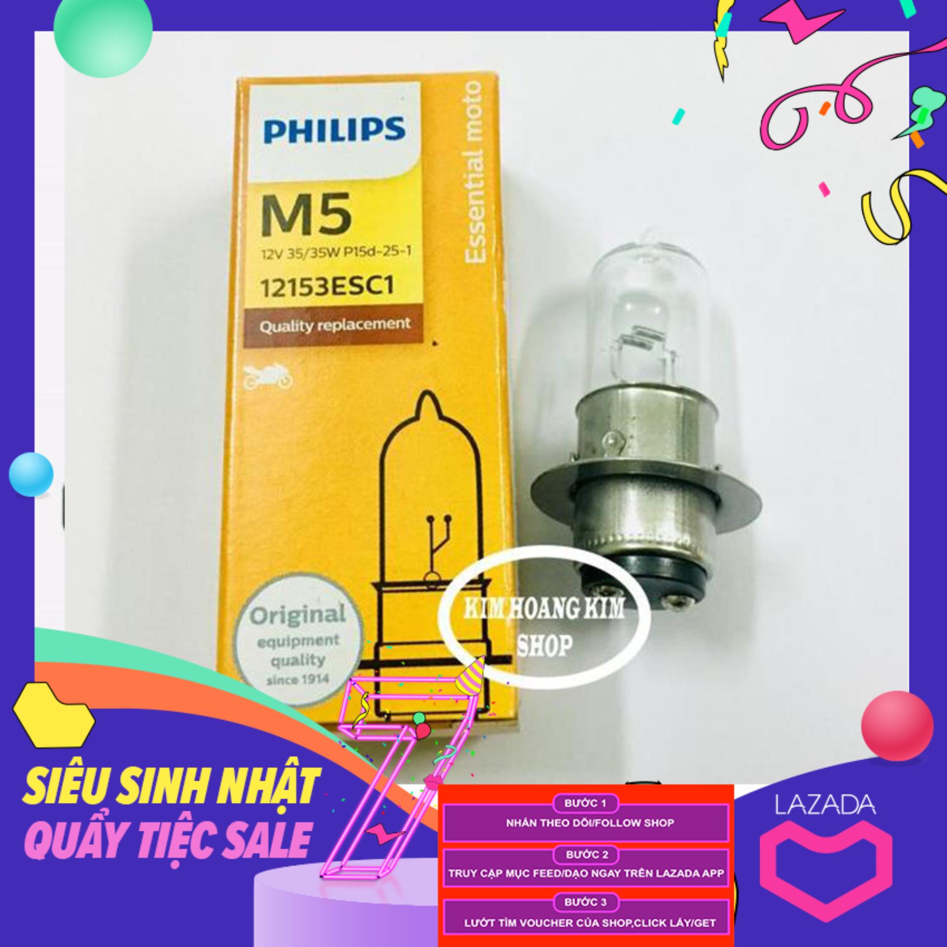 Bóng đèn Philips chân M5 gắn Dream, Wave