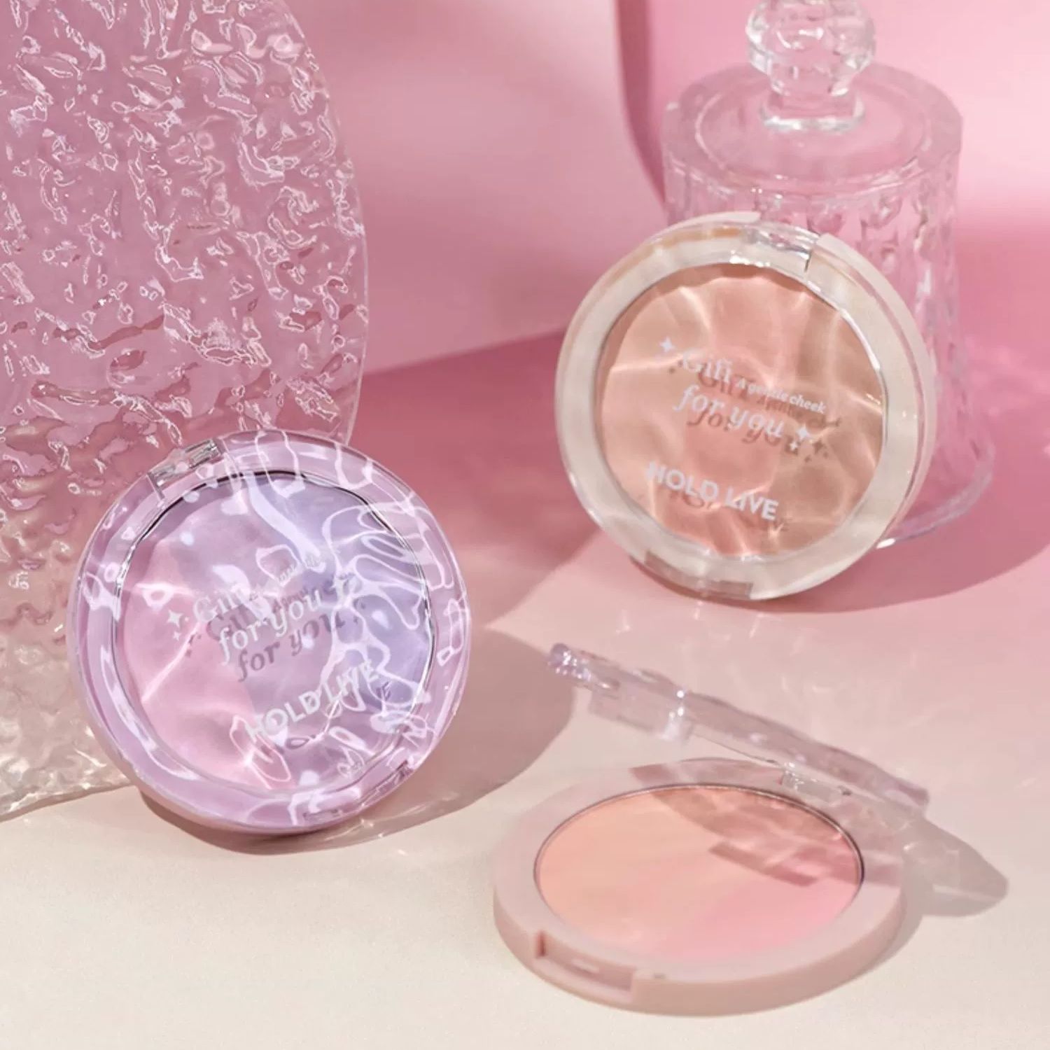 Phấn Má Hồng 3 Màu HOLD LIVE Light Shadow Gradient HL647 - HOLDLIVE