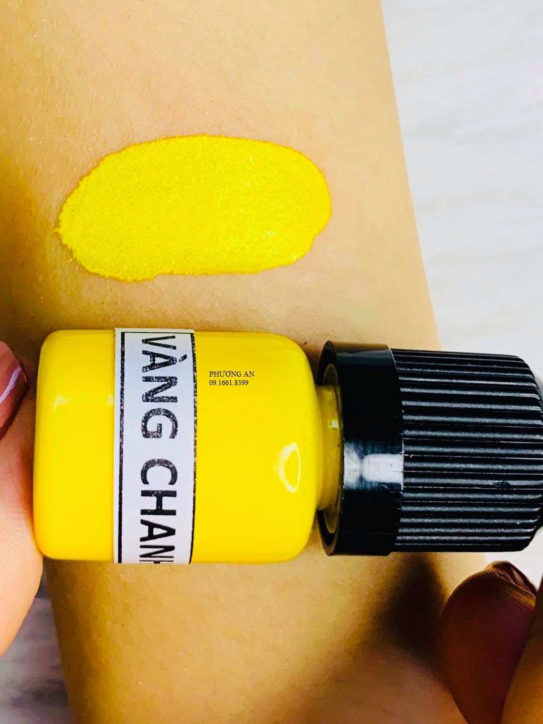Mực Pha Sẵn Phun Xăm Bong Đậm, Bám Màu