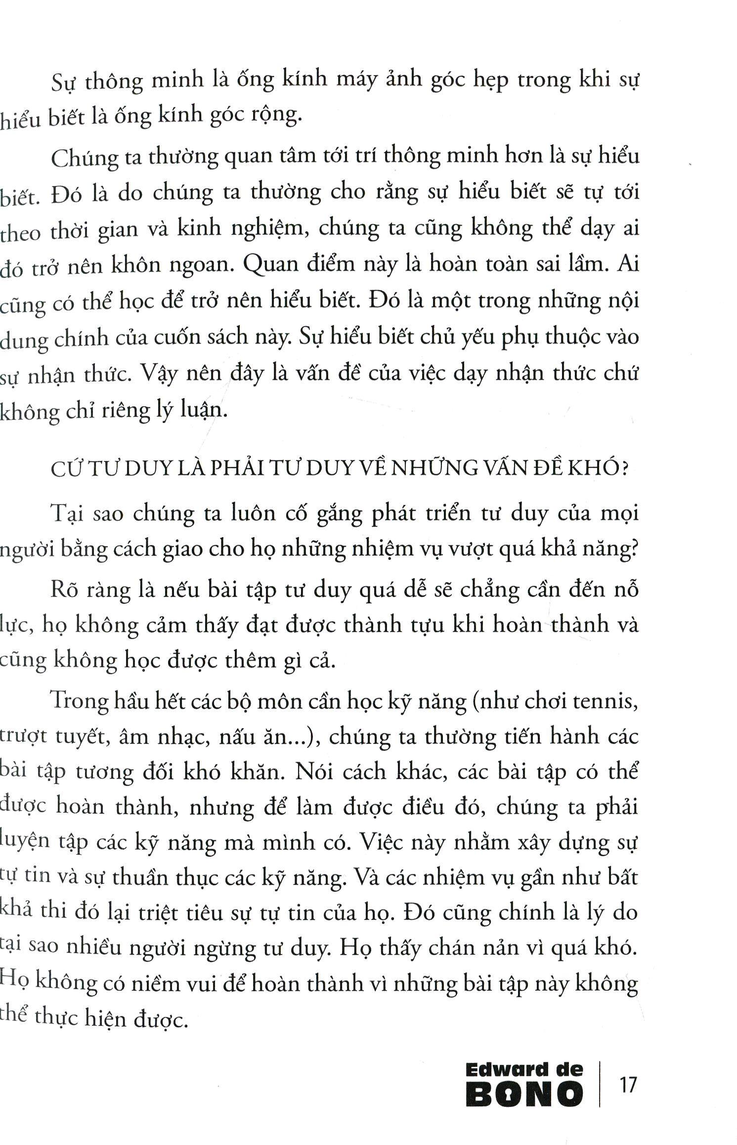 Dạy con trẻ cách tư duy
